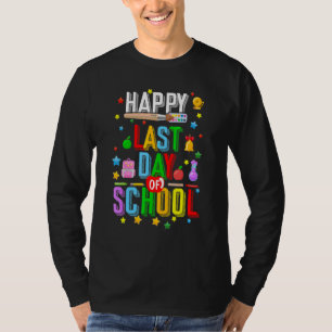 Camiseta Feliz Dia Passado De Estudantes E Professores Gra