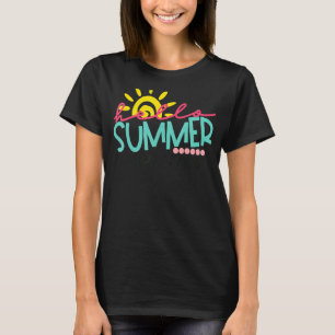 Camiseta Feliz Dia Passado de Professora Aluna Olá Sum