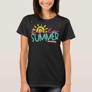 Camiseta Feliz Dia Passado de Professora Aluna Olá Sum