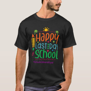 Camiseta Feliz Dia Passado De Professora Da Escola Tie Dye