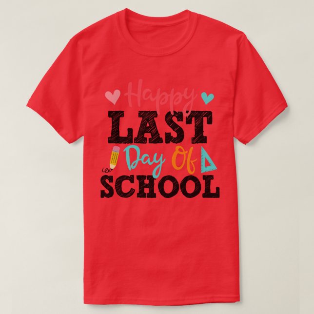 Camiseta Feliz Dia Passado De Professores (Frente do Design)