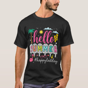 Camiseta Feliz Dia Passado De Professores Da Escola Olá Ver
