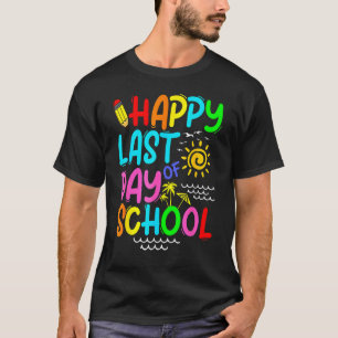 Camiseta Feliz Dia Passado de Professores De Óculos De Sol 
