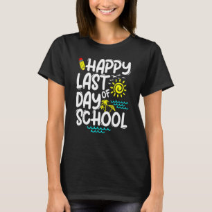 Camiseta Feliz Dia Passado de Professores De Óculos De Sol