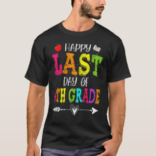 Camiseta Feliz Dia Passado De Professores Do 4º Ano