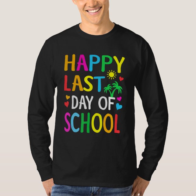 Camiseta Feliz Dia Passado de Professores Formandos de Prof (Frente)