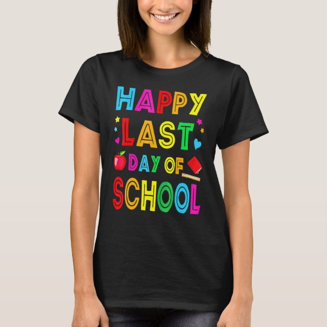 Camiseta Feliz Dia Passado de Professores Formandos de Prof (Frente)
