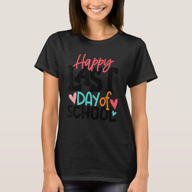 Camiseta Feliz Dia Passado de Professores Formandos de Prof (Frente)