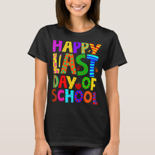 Camiseta Feliz Dia Passado De T-Estudantes E Professores Da