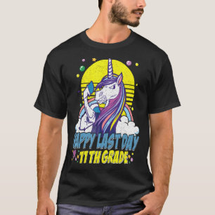 Camiseta Feliz Dia Passado Do 11 Da Faculdade De Graduação