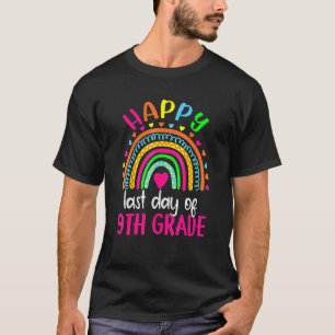 Camiseta Feliz Dia Passado do 9° Graduado de Professores