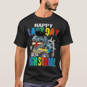 Camiseta Feliz Dia Passado Do Caminhão Monstro Do Segundo g