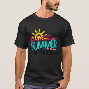 Camiseta Feliz Dia Passado Do Graduação De Professores