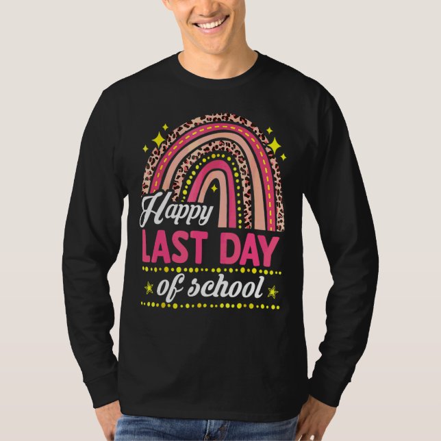 Camiseta Feliz Dia Passado Do Graduação De Professores (Frente)