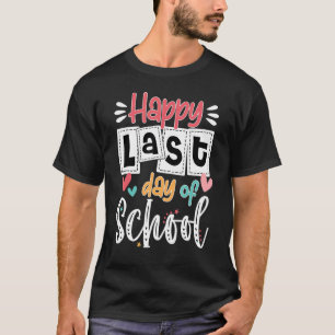 Camiseta Feliz Dia Passado Do Ônibus Escolar No Verão