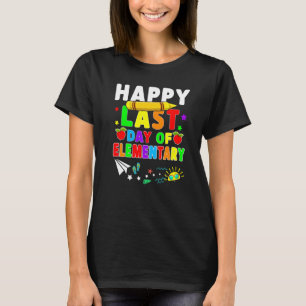 Camiseta Feliz Dia Passado Dos Estudantes Elementares