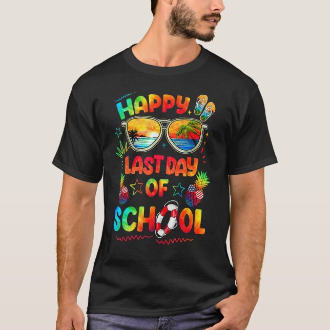 Camiseta Feliz Dia Passado dos Professores no Fim do Ano St (Frente)