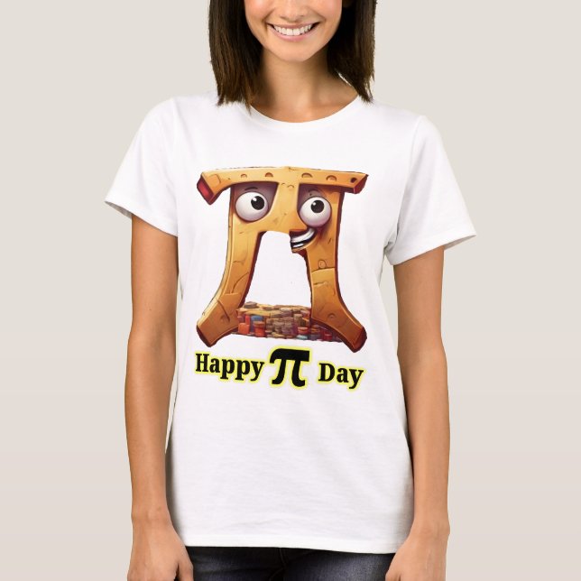 Camiseta feliz dia pi (Frente)