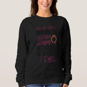 Camiseta Feliz Divórcio Meu Ex E Eu Divorciamos Por Relig