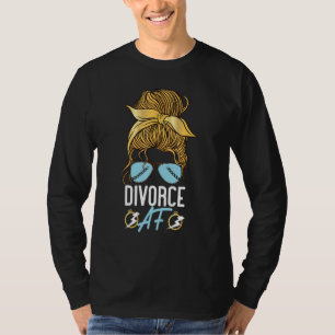 Camiseta Feliz Divórcio Óculos de Sol Divorciados Af