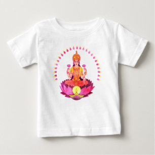 Camiseta Feliz Diwali - Deepalavi Lakshmi Deusa 1