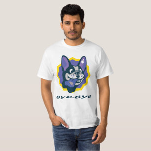 Camiseta feliz do cachorro touro touro