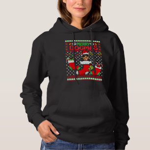 Camiseta Feliz Dogmas australiano Kelpie Dog Funny Ugly Chr