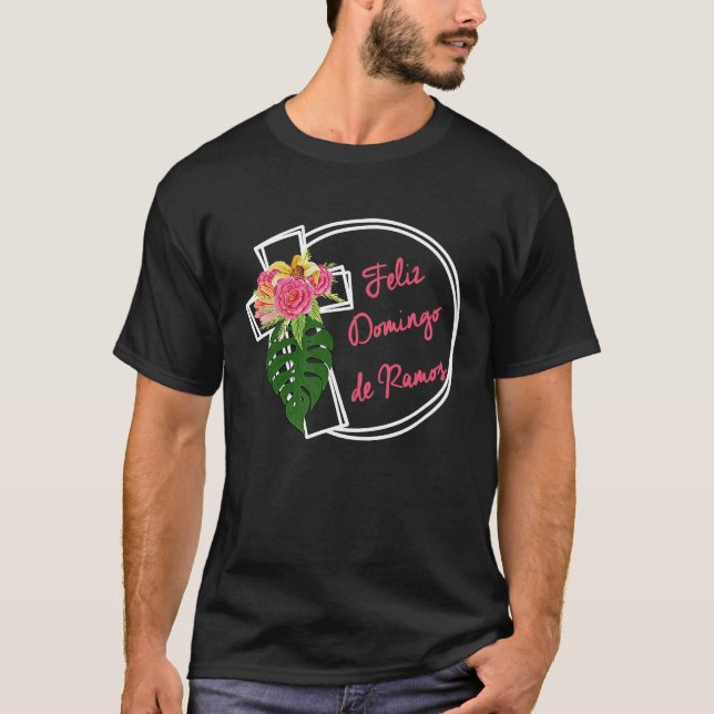 Camiseta Feliz Domingo de Ramos Palm Sunday (Frente)