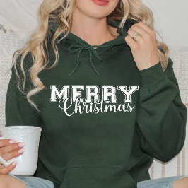 Camiseta Feliz e Bright Modern Red Feliz presente de Natal