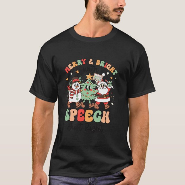 Camiseta Feliz E Brilho Com Discurso Exatamente Fale O (Frente)