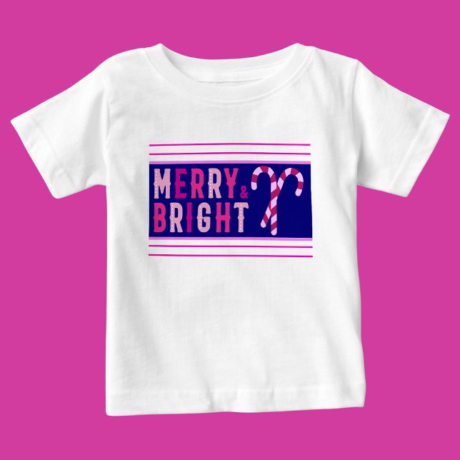 Camiseta Feliz e Brilho, Feliz Natal (Criador carregado)