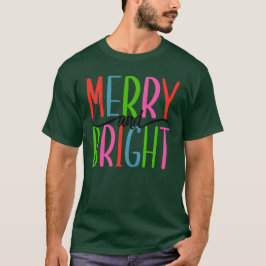 Camiseta Feliz e Brilho - Natal