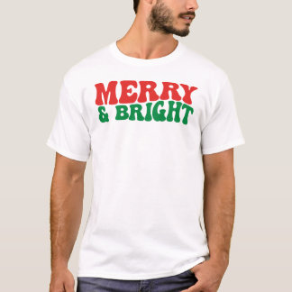 Camiseta Feliz e Brilho, Natal