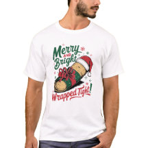 Feliz e Brilho: Um Burrito de Natal Festivo