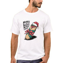 Feliz e Brilho: Um Burrito de Natal Festivo