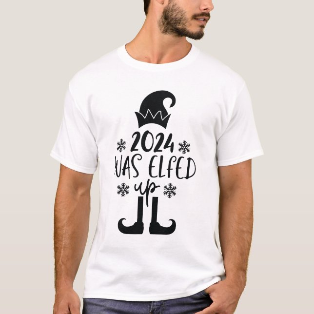 Camiseta Feliz e Designs brilhantes (Frente)