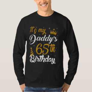 Camiseta Feliz É O 65º Aniversário Do Meu Papai 1960 65 Ano