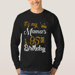 Camiseta Feliz É o 95º Aniversário da Minha Mãe 1930 95 Ano