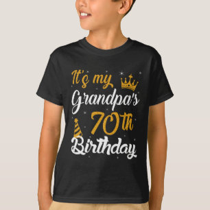 Camiseta Feliz É O Meu Avô 70 Birthday 1955 70 Anos