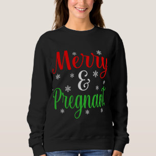 Camiseta Feliz E Papais noeis De Natal Engraçados E Grávido