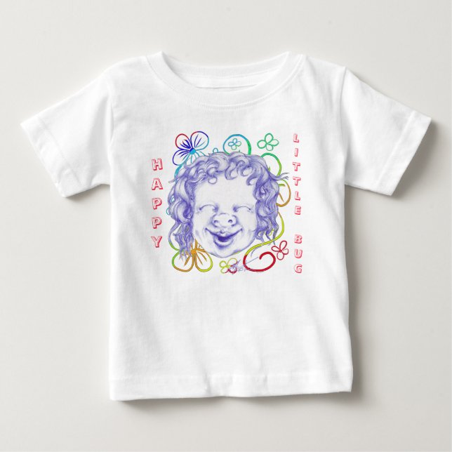 Camiseta Feliz e rindo de alegria  (Frente)