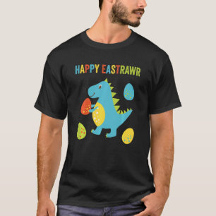 Camiseta Feliz Eastrawr Cute T Rex Tyrannosaurus Páscoa