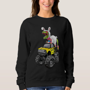 Camiseta Feliz Eastrawr T Rex Monster Páscoa B