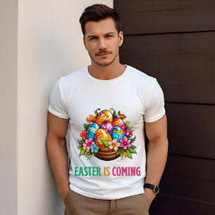 Camiseta Feliz Eggster - Caça aos Ovos de Páscoa