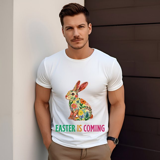 Camiseta Feliz Eggster - Ovo de Páscoa (Criador carregado)