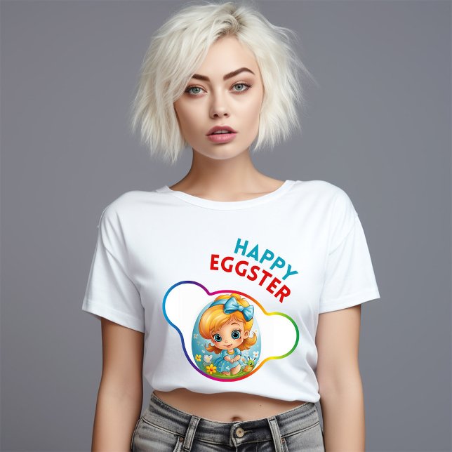 Camiseta Feliz Eggster - Tradição (Criador carregado)