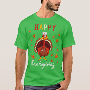 Camiseta Feliz Enfermeira de Ação de Graças
