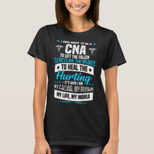 Camiseta Feliz Enfermeira Natal Eu Era Nascer De Ser Um Cna