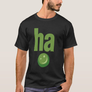 Camiseta Feliz engraçado ha-pea fofo verão vegetariano vega