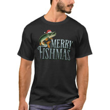 Feliz Engraçado Papais noeis de Fishmas Peixes